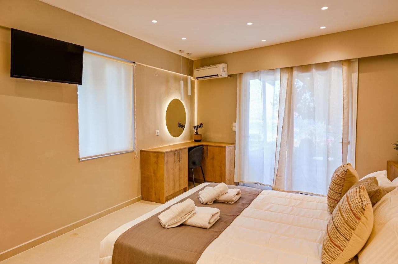Eleftherias Suites - Near Beach Apartments Marathos Exteriör bild