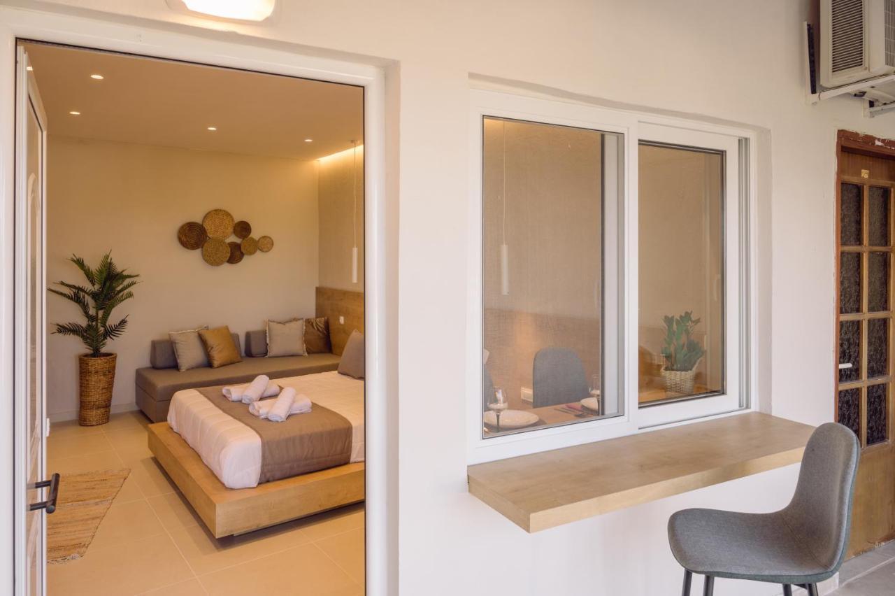 Eleftherias Suites - Near Beach Apartments Marathos Exteriör bild